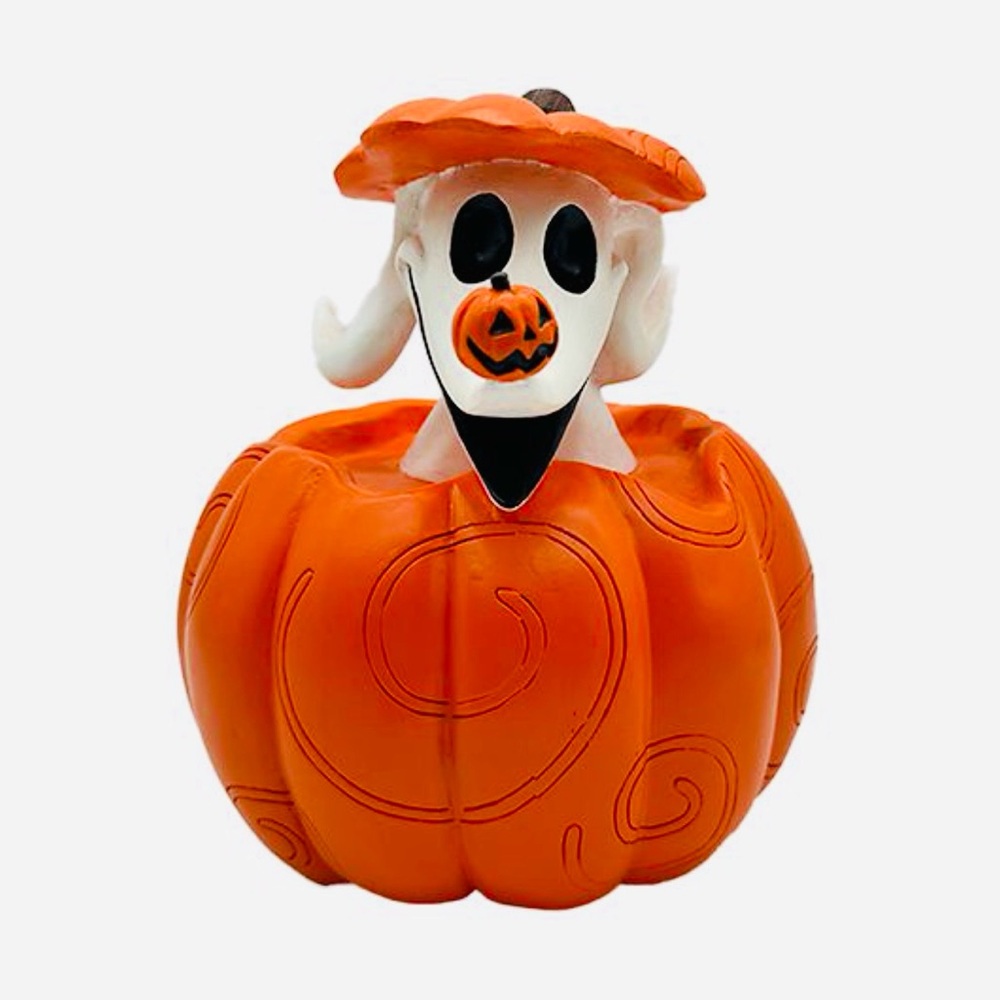 The Nightmare Before Christmas Zero Pumpkin Figurine.